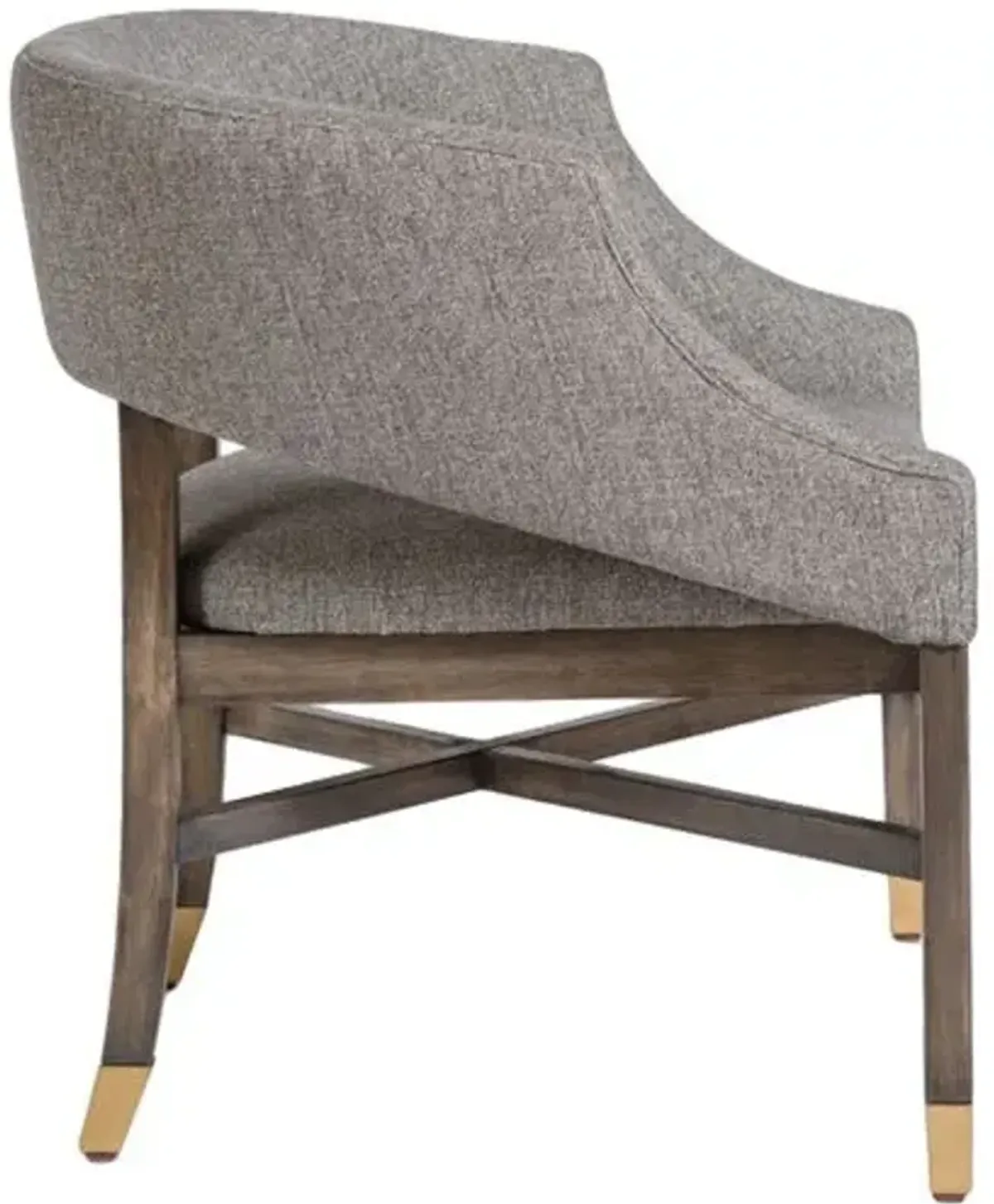 Zoey Dining Chair - Modern Tweed - Gray