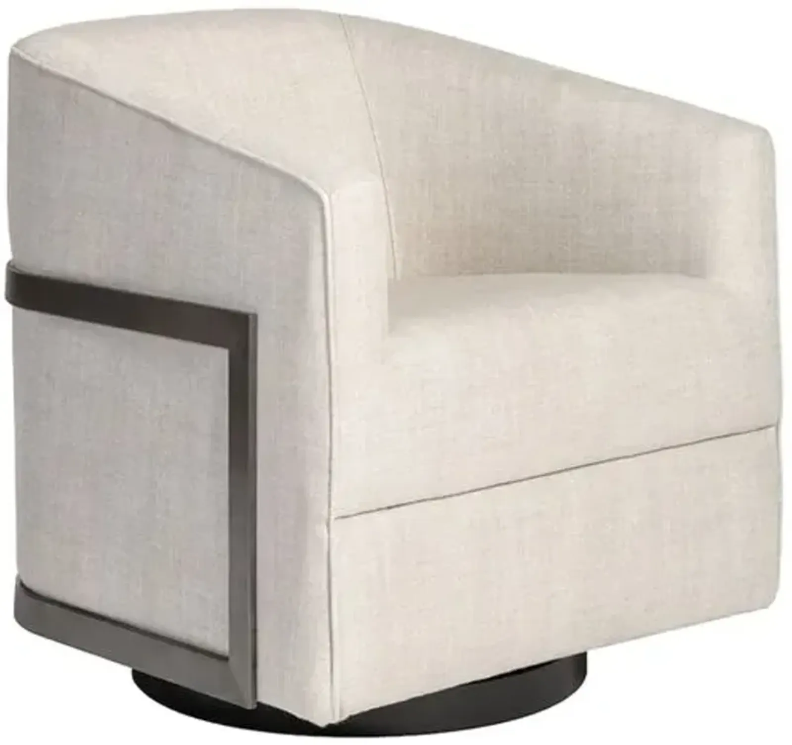 Penelope Swivel Chair - Everest Frost