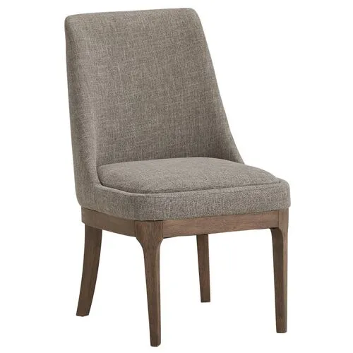 Layla Dining Chair - Twill Granite - Gray