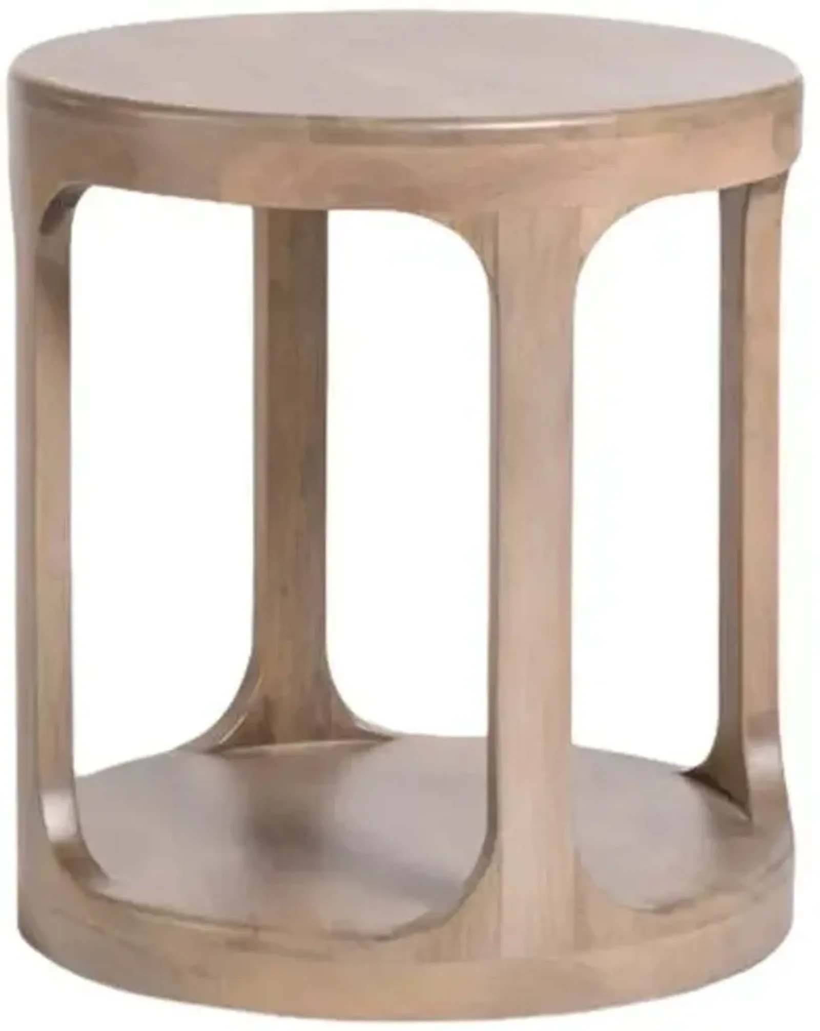 Dylan End Table - Misted Ash - Beige