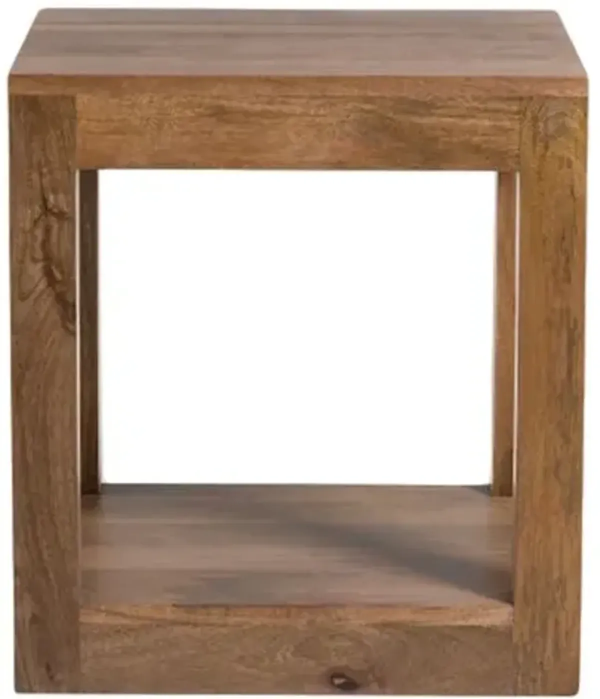 Andrew End Table - Brindled Ash - Beige