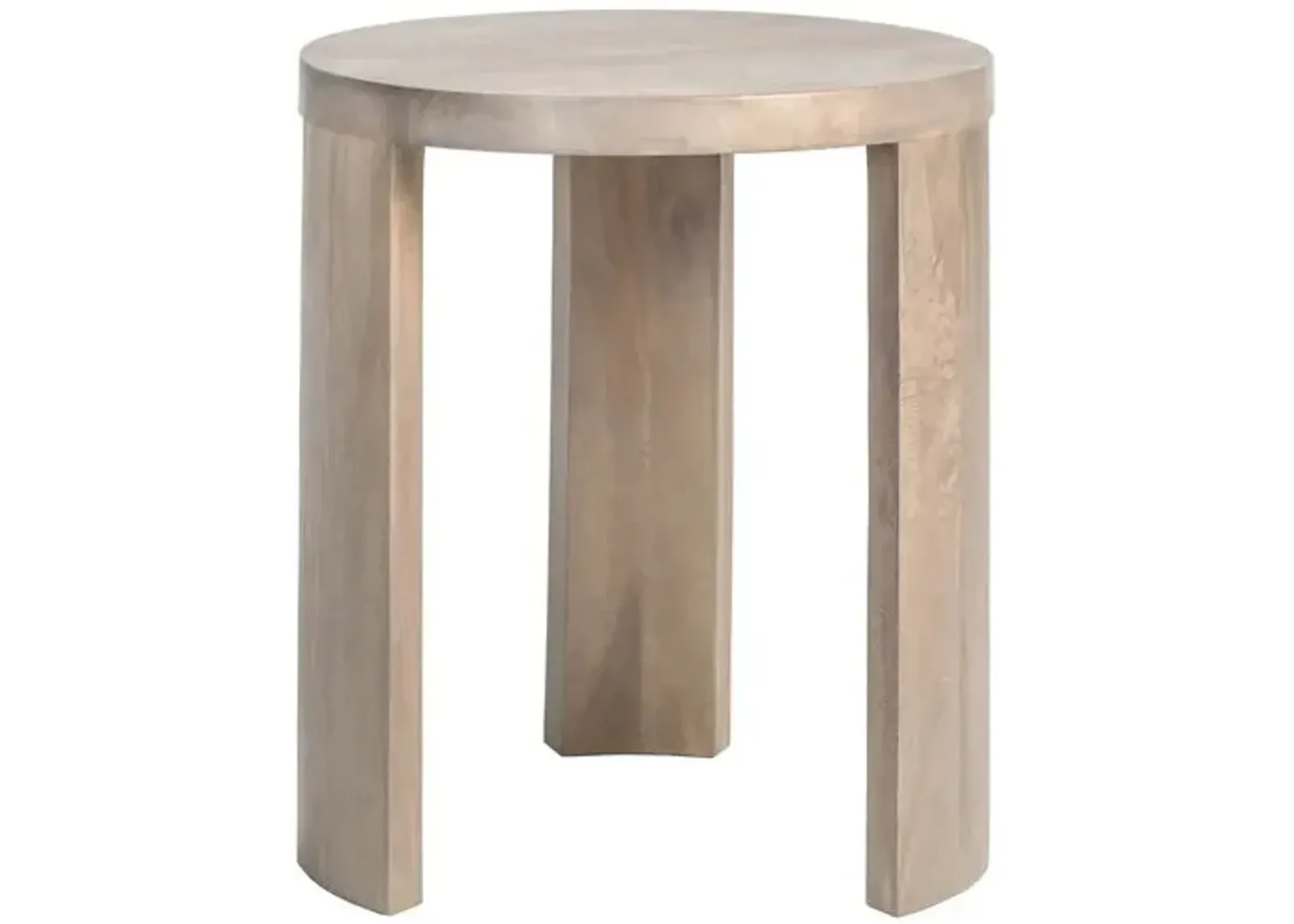 Joshua End Table - Misted Ash - Beige