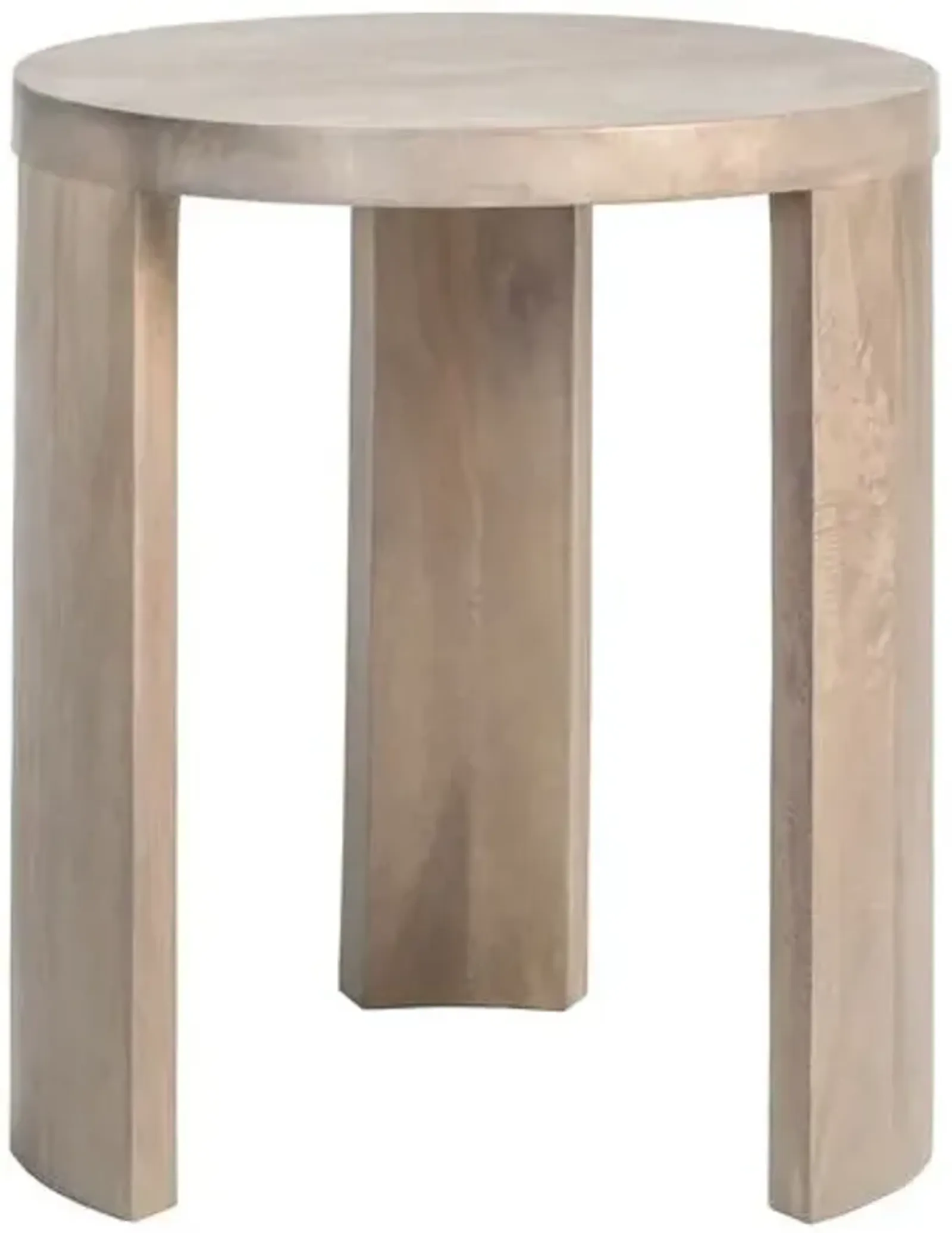 Joshua End Table - Misted Ash - Beige