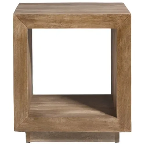 Avery End Table - Light Ash