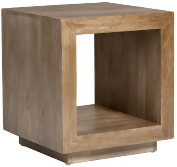 Avery End Table, Light Ash