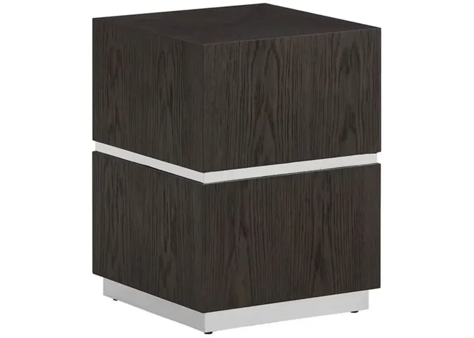 Aaron End Table - Brown