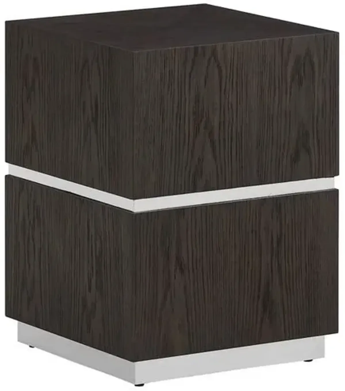 Aaron End Table - Brown