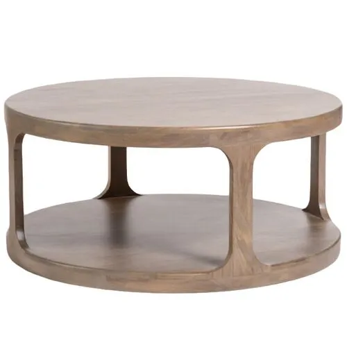 Dylan End Table - Misted Ash - Beige