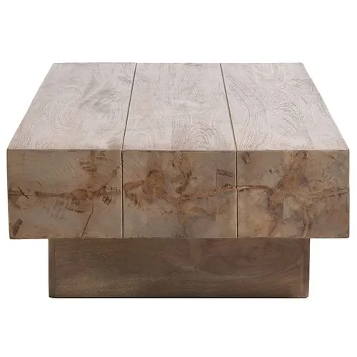 Hazel Coffee Table - Misted Ash - Beige