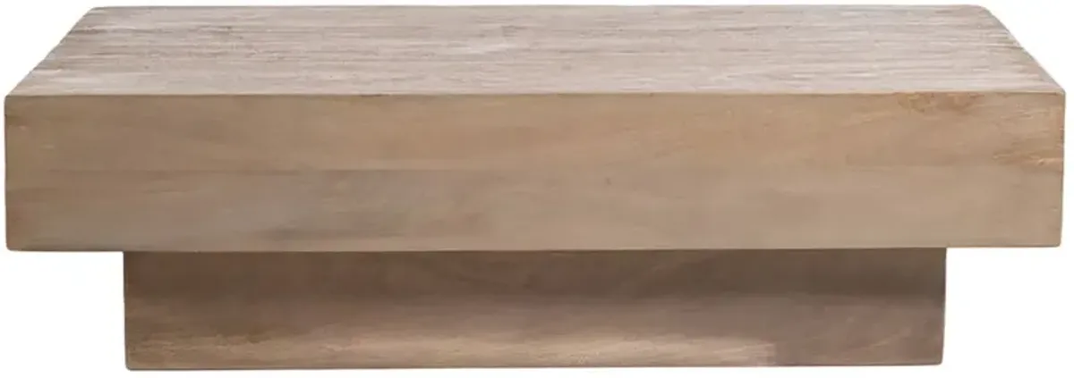 Hazel Coffee Table, Misted Ash