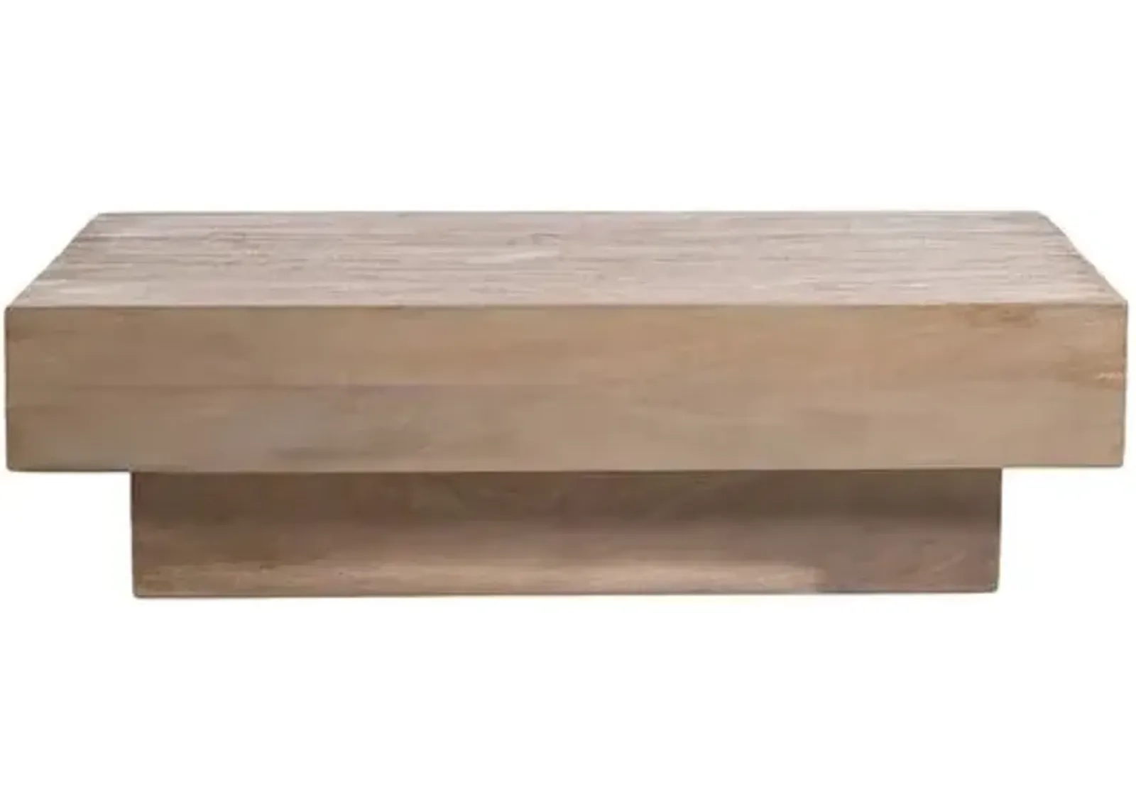 Hazel Coffee Table - Misted Ash - Beige