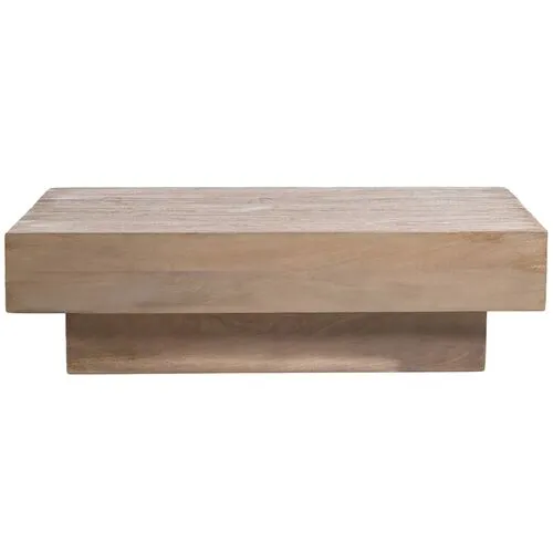 Hazel Coffee Table - Misted Ash - Beige