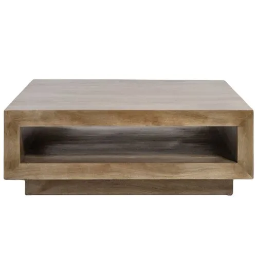 Avery Coffee Table - Light Ash - Brown