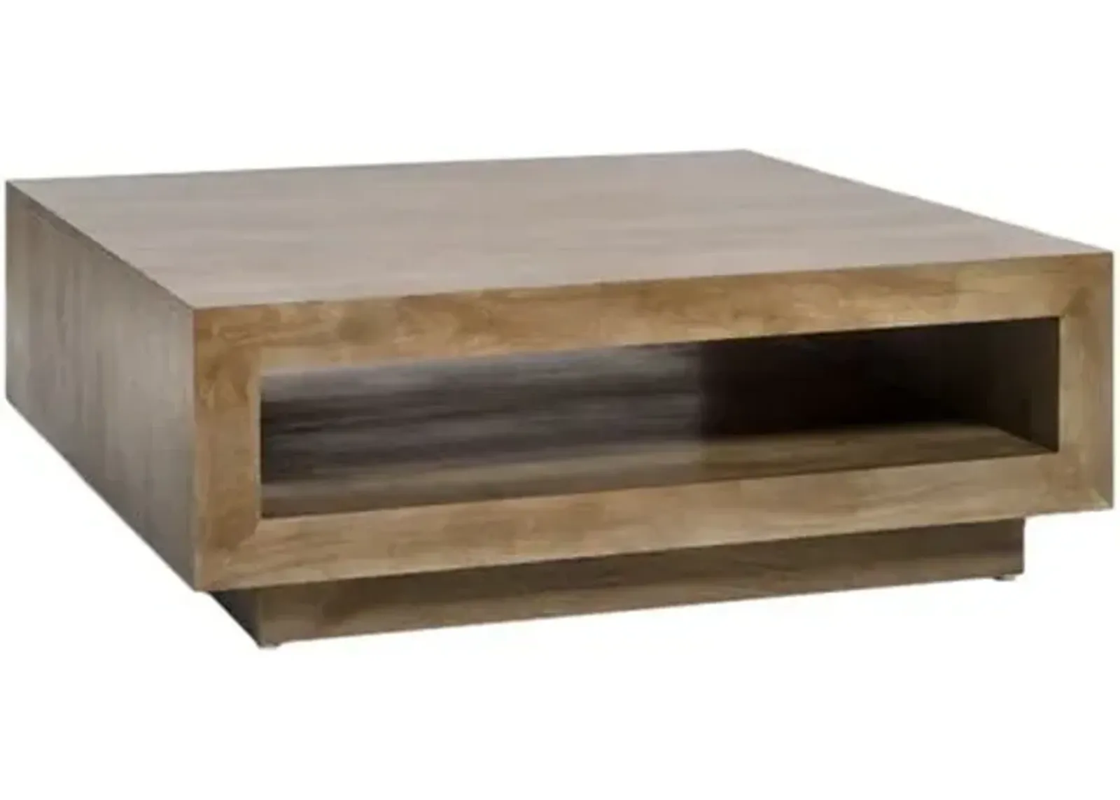 Avery Coffee Table - Light Ash - Brown