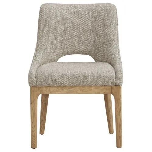 Violet Dining Chair - Frothed Latte - Gray