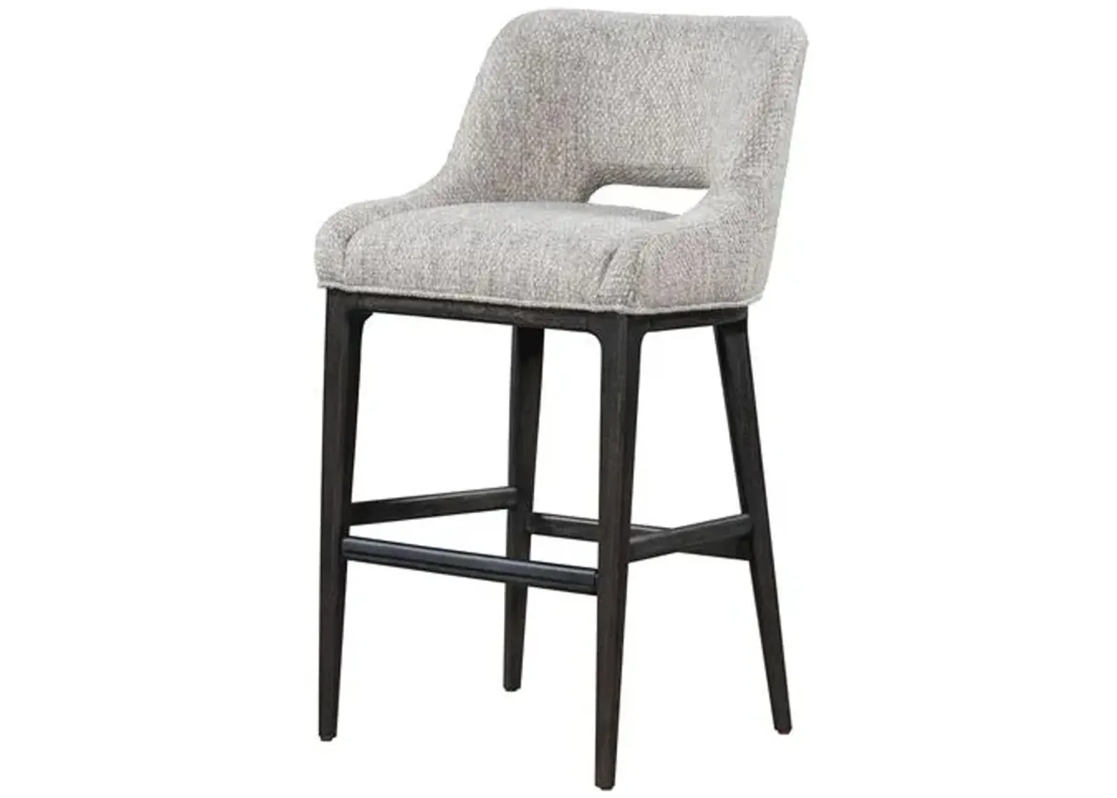 Violet Bar Stool - Frothed Latte - Gray