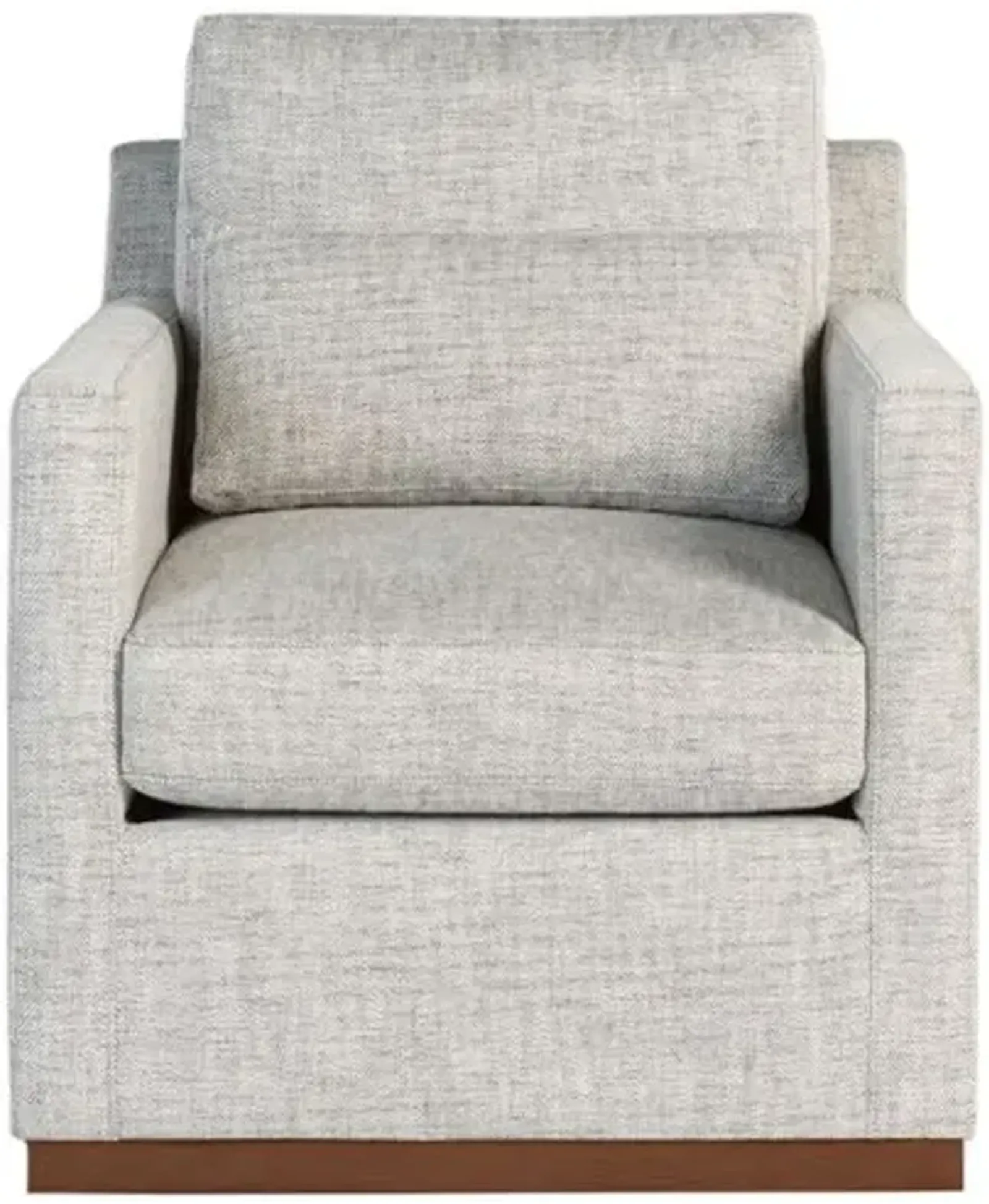 Mila Swivel Chair - Peppered Slate