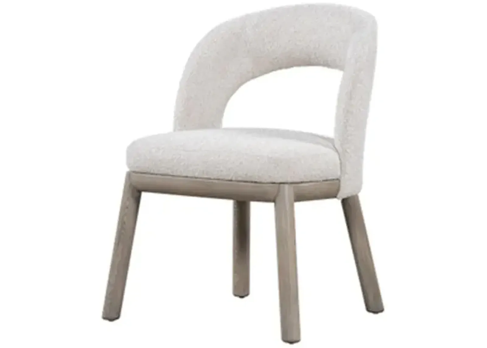 Anna Dining Chair - Flanders Flax - Beige