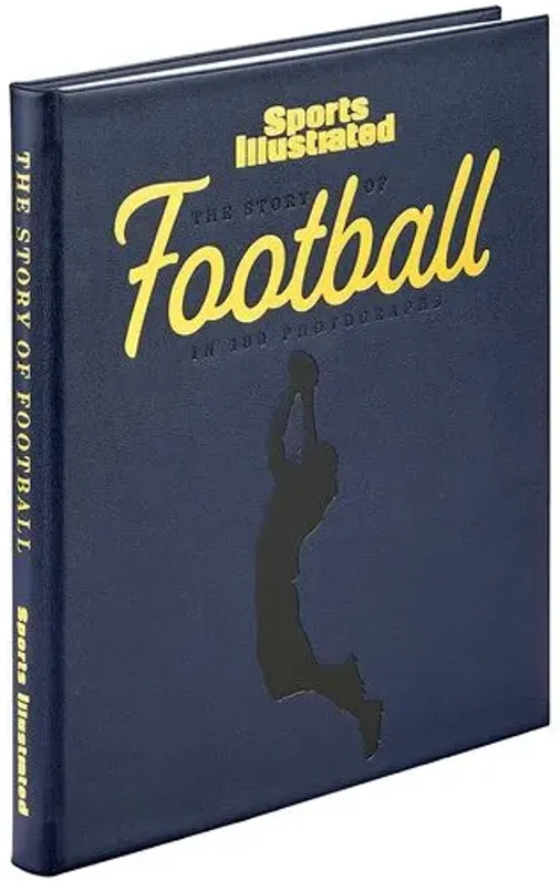 Leather Bound Sports Illustrated The Story of Football - Gray Malin