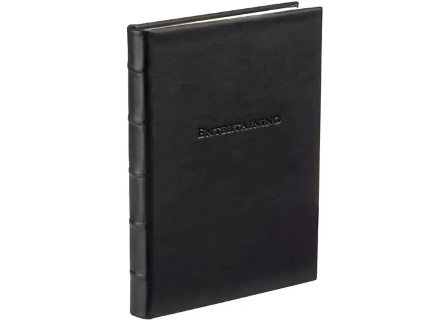 Leather Entertaining Book - Gray Malin - Black