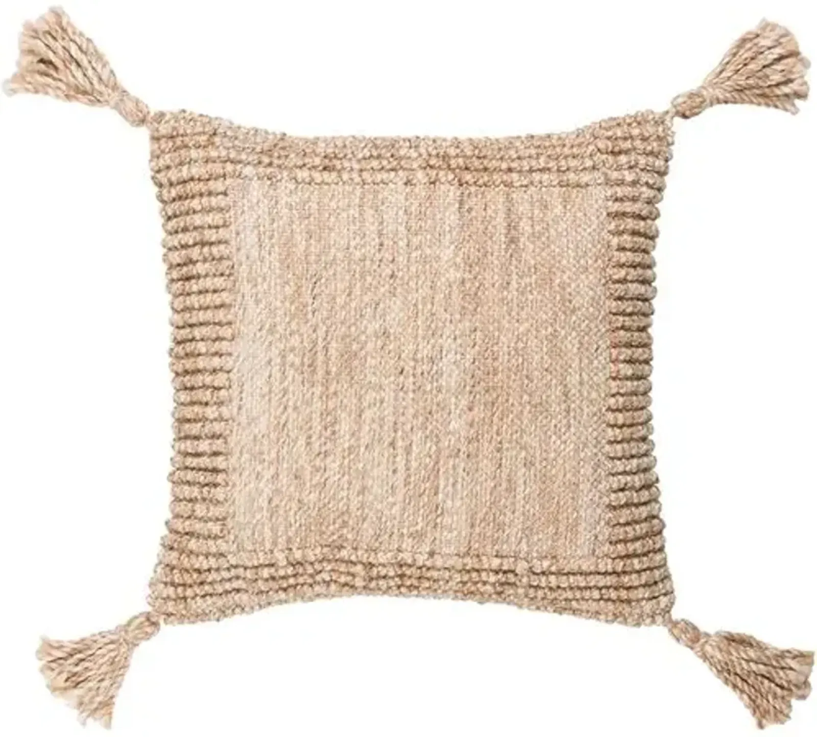 Alaric Chunky Tassel Indoor/Outdoor Pillow