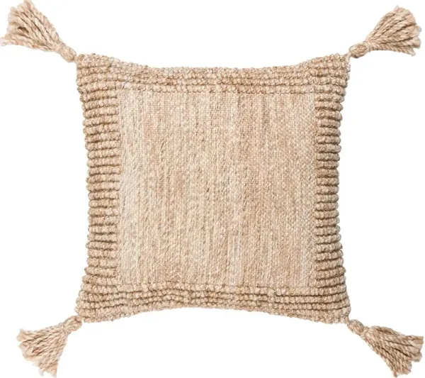 Alaric Chunky Tassel Indoor/Outdoor Pillow