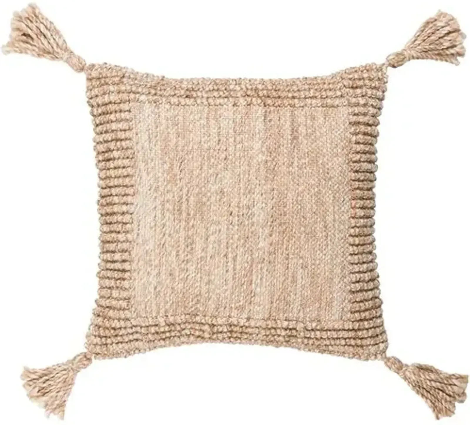 Alaric Chunky Tassel Indoor/Outdoor Pillow