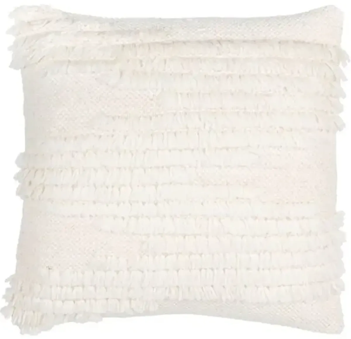 Apache Chunky Wool Pillow - Cream