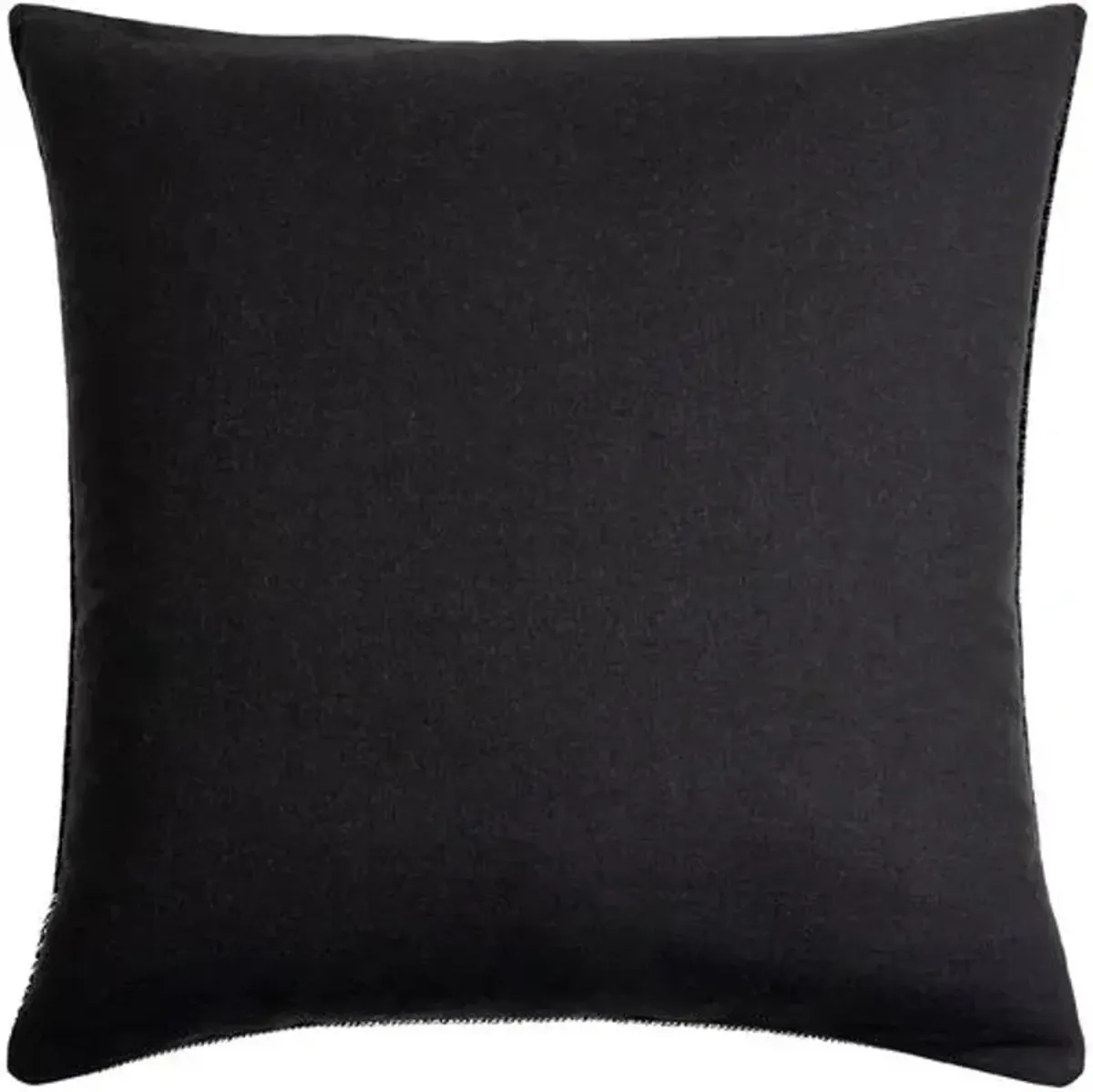 Leilani Pillow - Black/Ivory