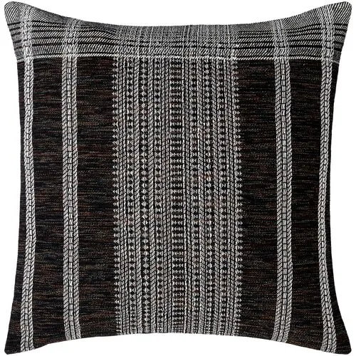 Leilani Pillow - Black/Ivory