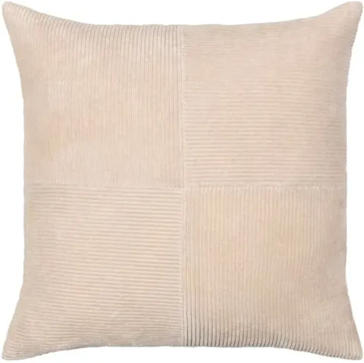 Corduroy Quarters Velvet Pillow