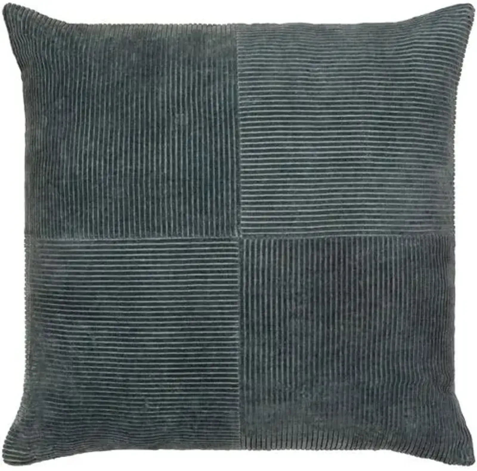 Corduroy Quarters Velvet Pillow