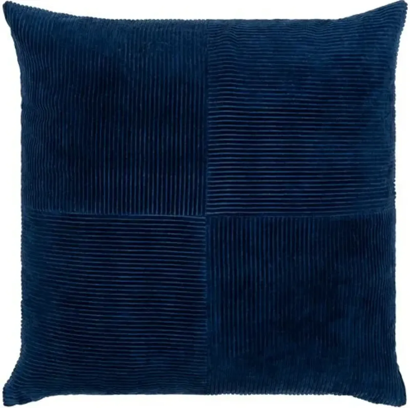 Corduroy Quarters Velvet Pillow