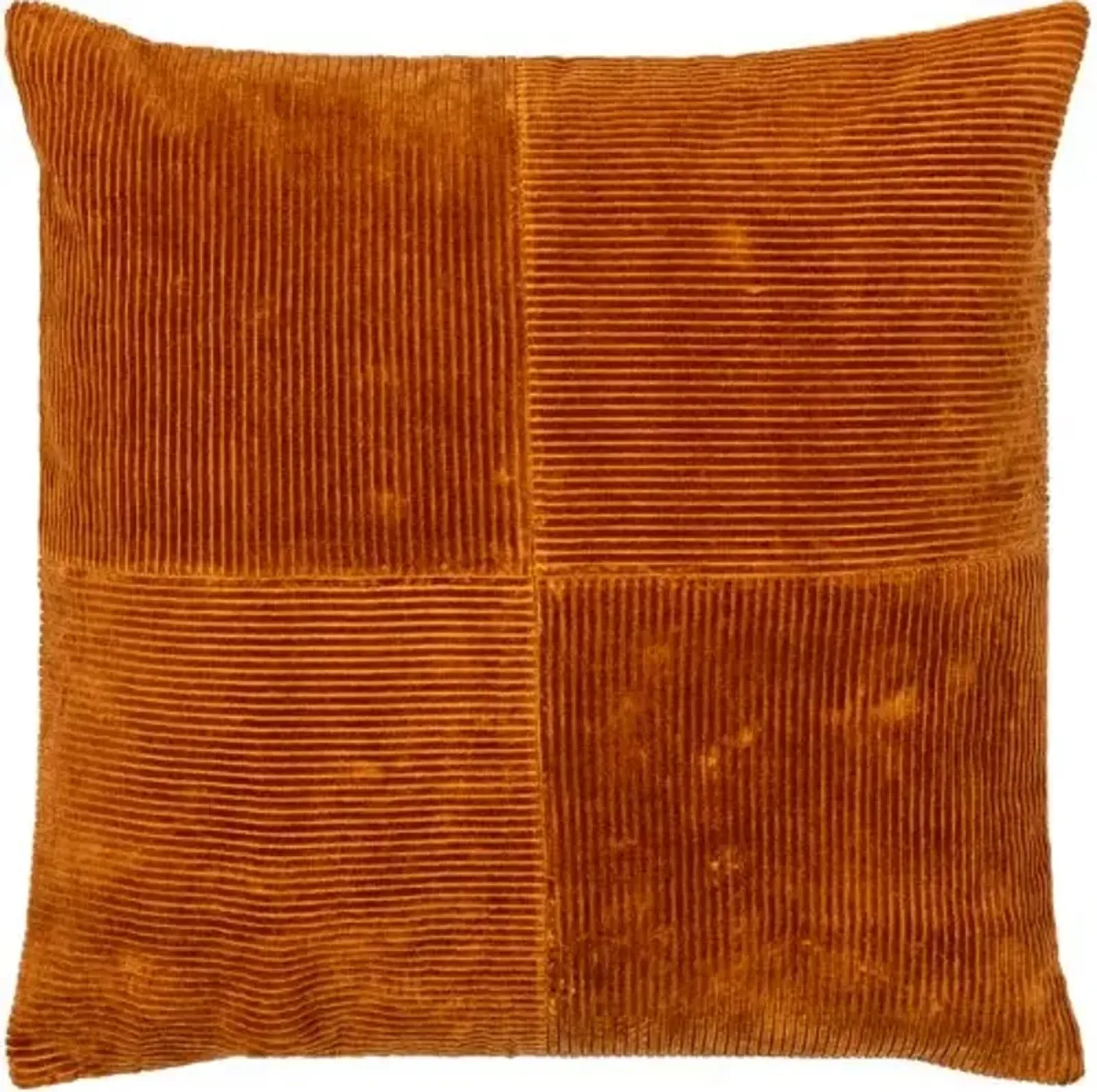 Corduroy Quarters Velvet Pillow