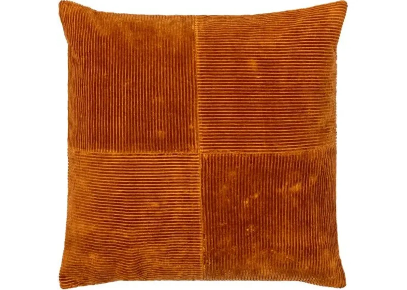 Corduroy Quarters Velvet Pillow