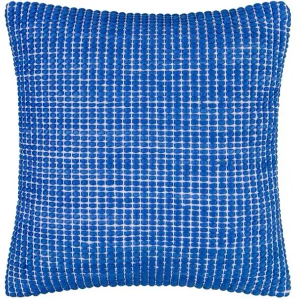 Chunky Grid Wool Pillow