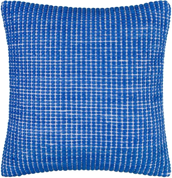 Chunky Grid Wool Pillow