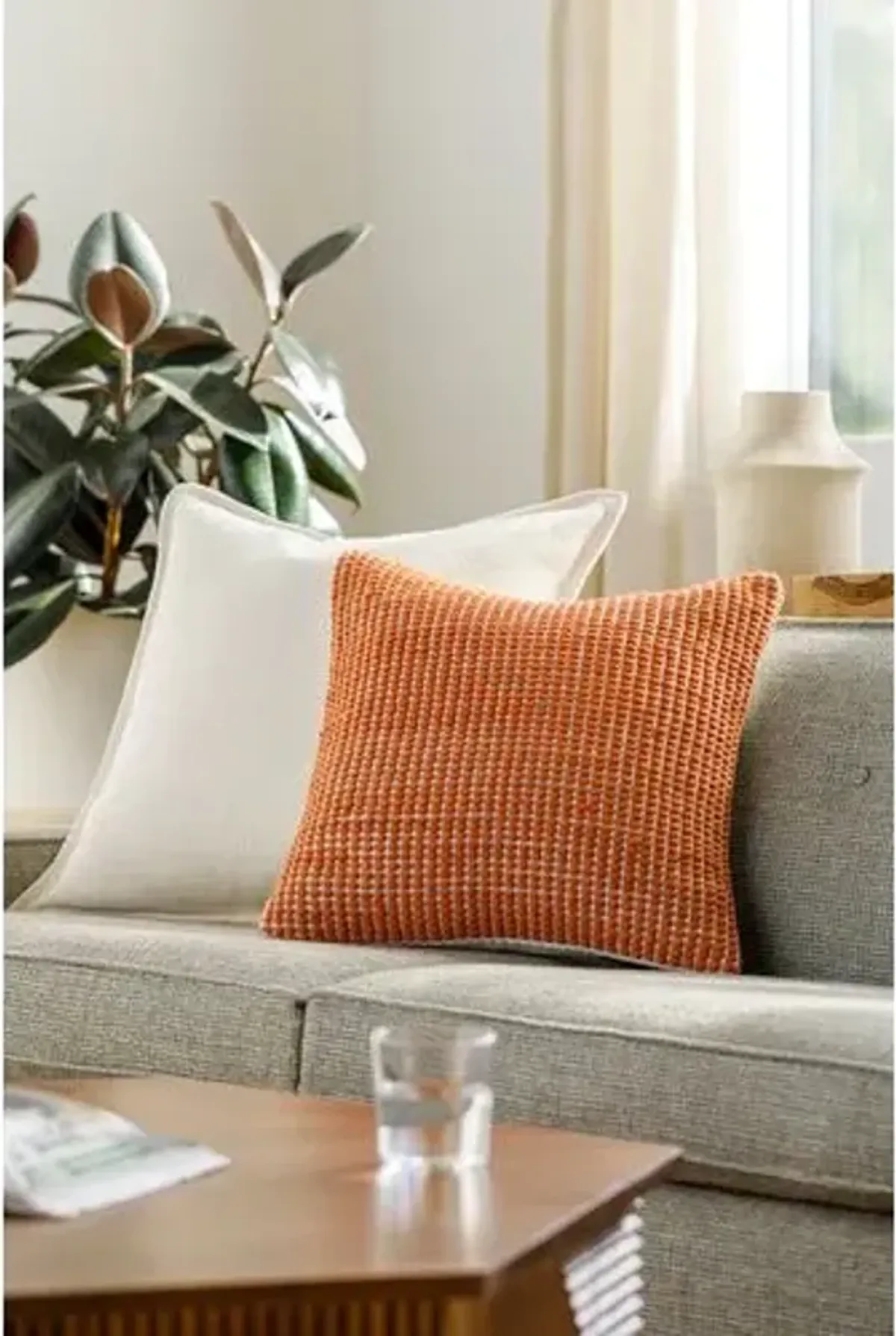 Chunky Grid 13x20 Lumbar Pillow