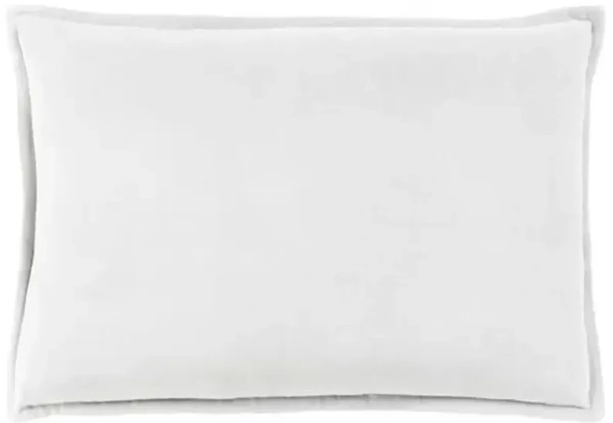 Asterin Cotton Velvet Flange Lumbar Pillow