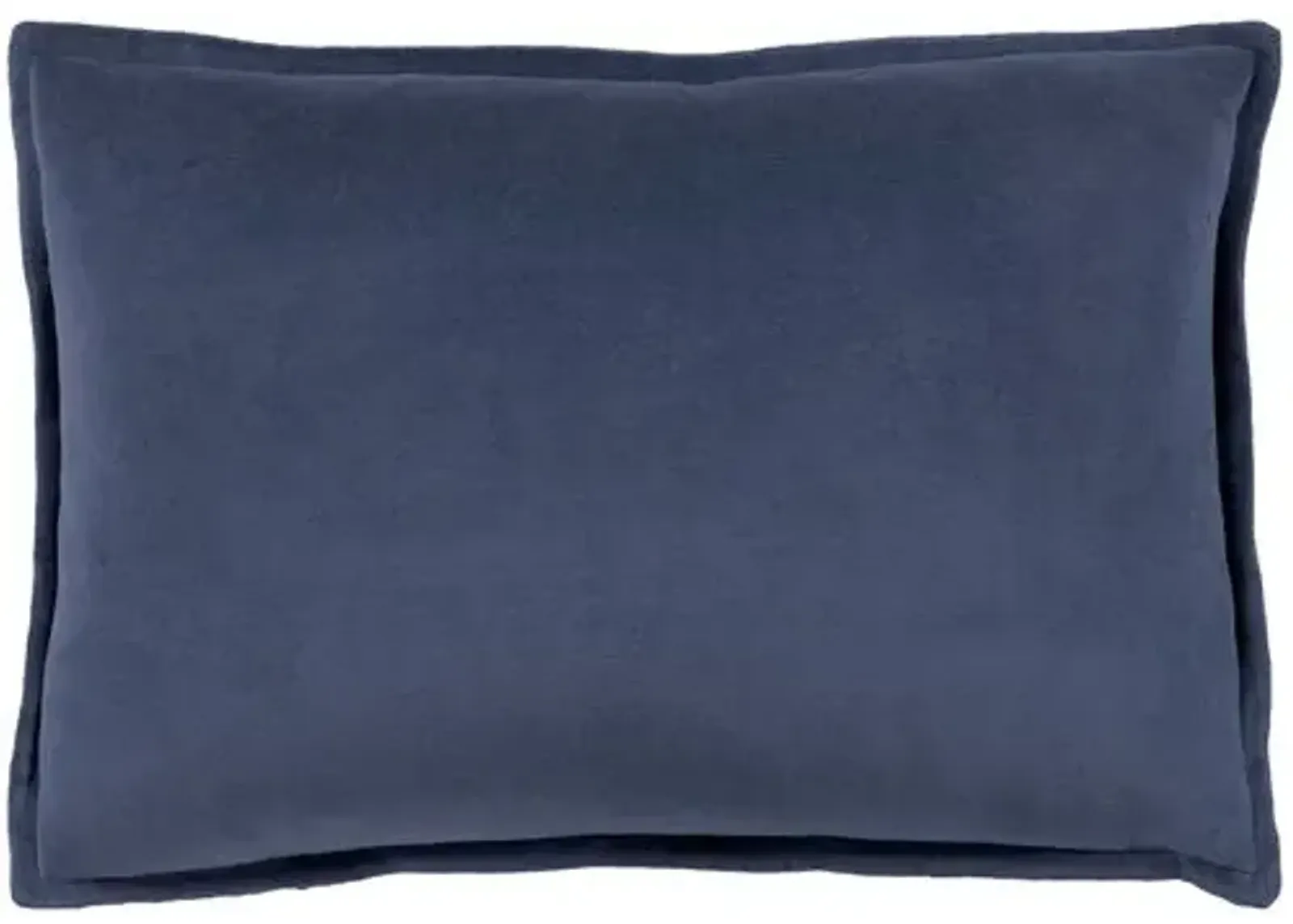 Evie Cotton Velvet Lumbar Pillow