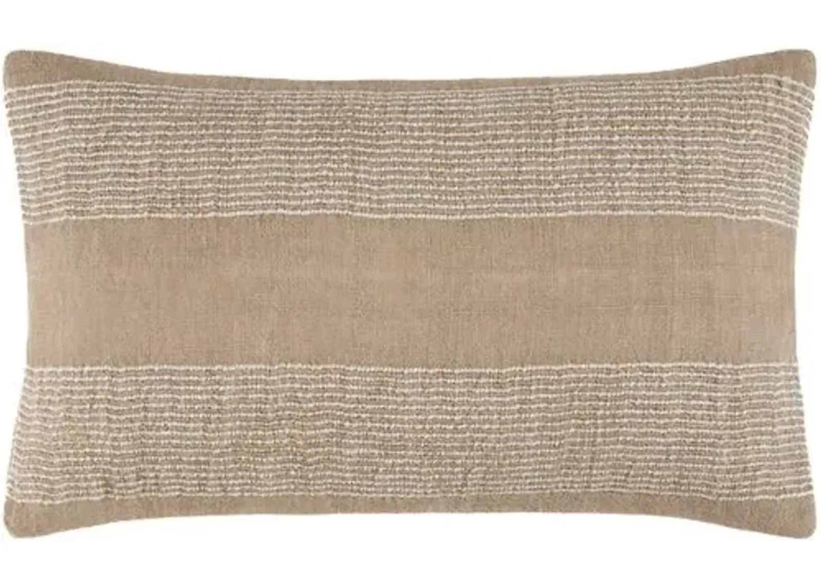 Fairhope 14x22 Lumbar Pillow - Light Beige