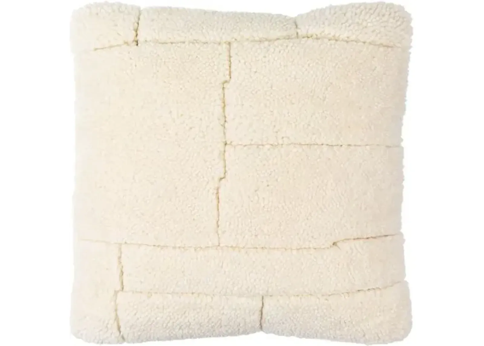 Jakob Wool Pillow - Cream