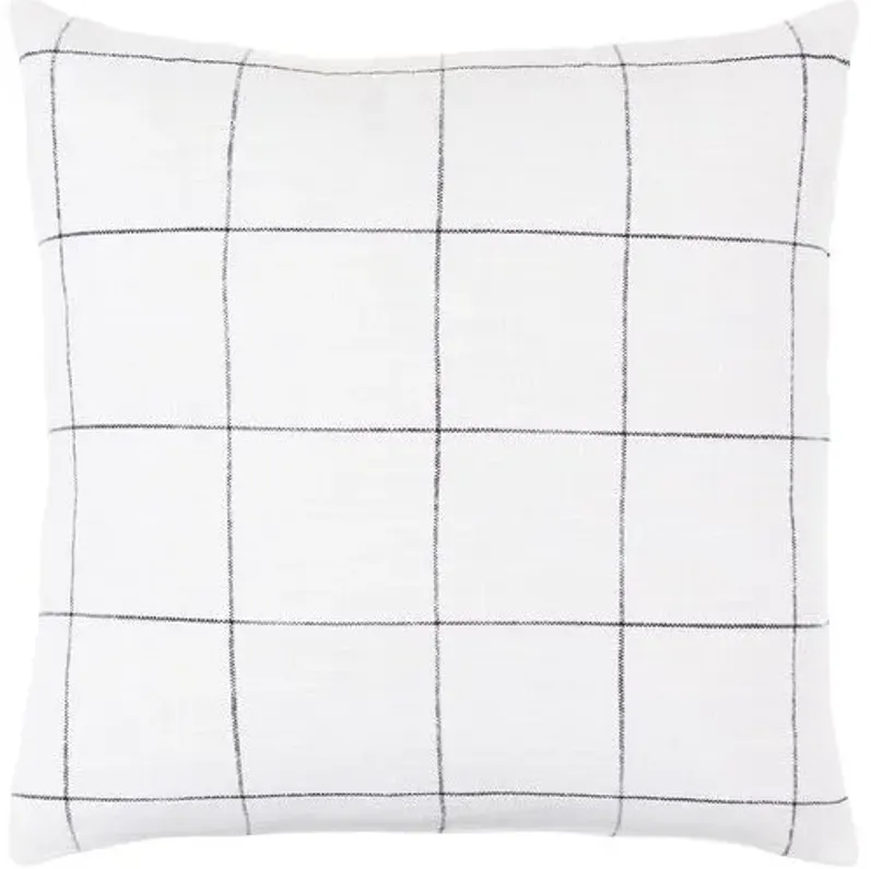 Joanna Pillow - White/Navy