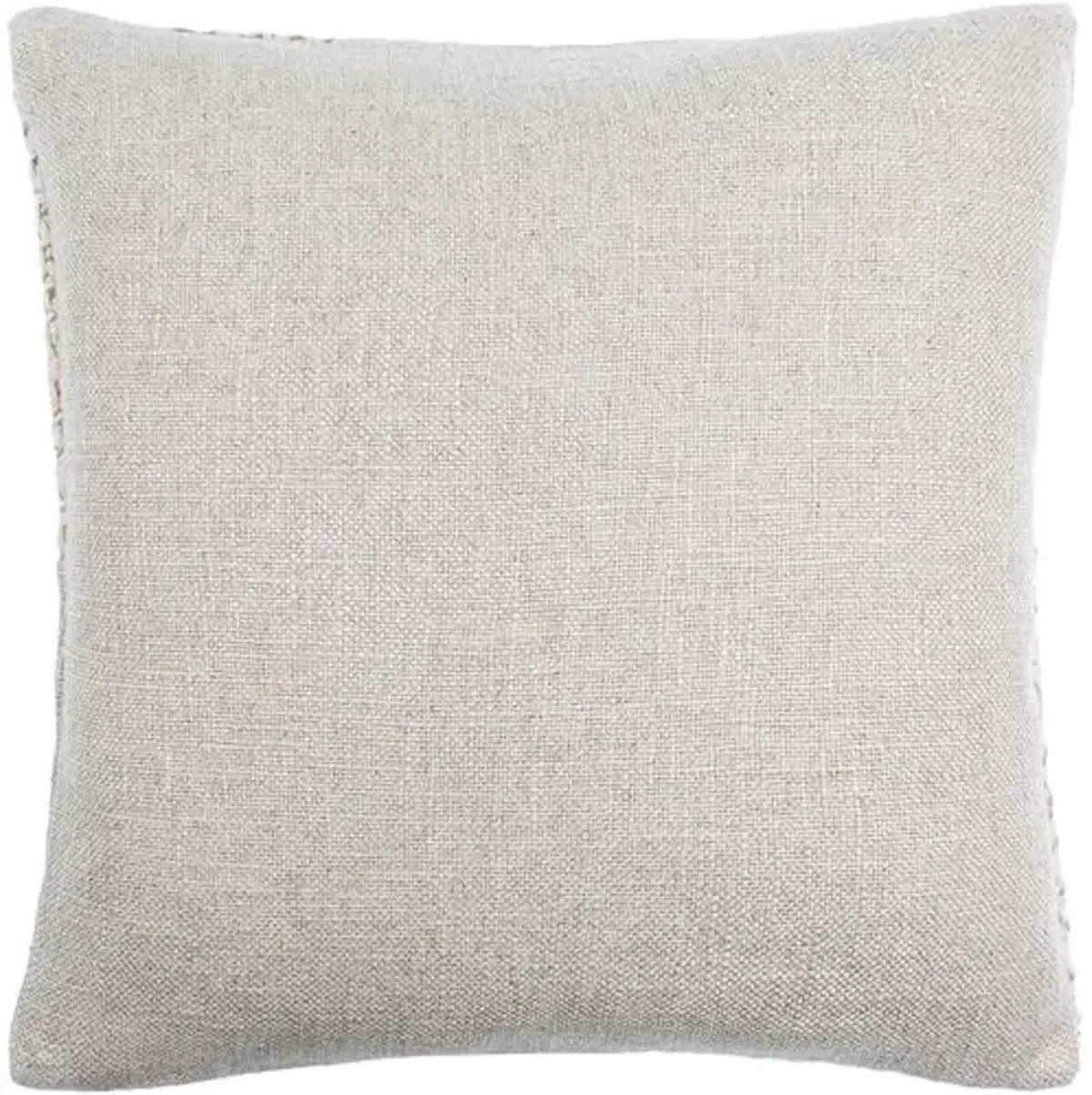 Katherine Pillow - Light Silver/Warm Grey/White