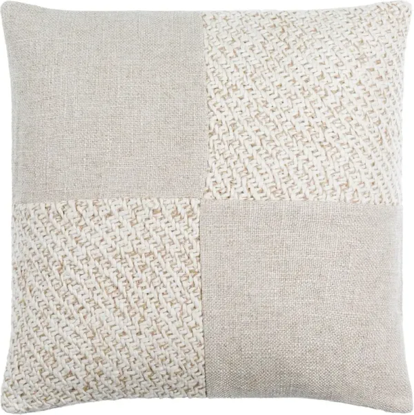 Katherine Pillow, Light Silver/Warm Grey/White