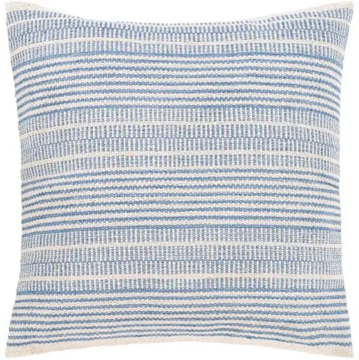 Ryder 20x20 Pillow - Light Blue/Ivory