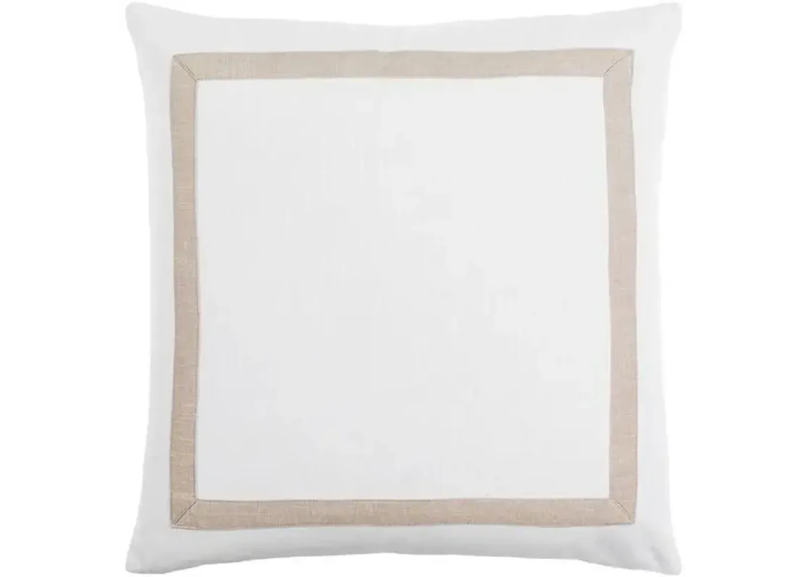 Ritzy Placed Border Pillow