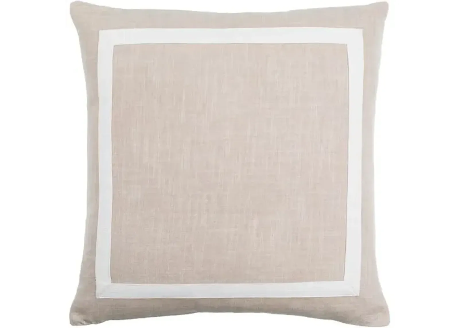 Ritzy Placed Border Pillow