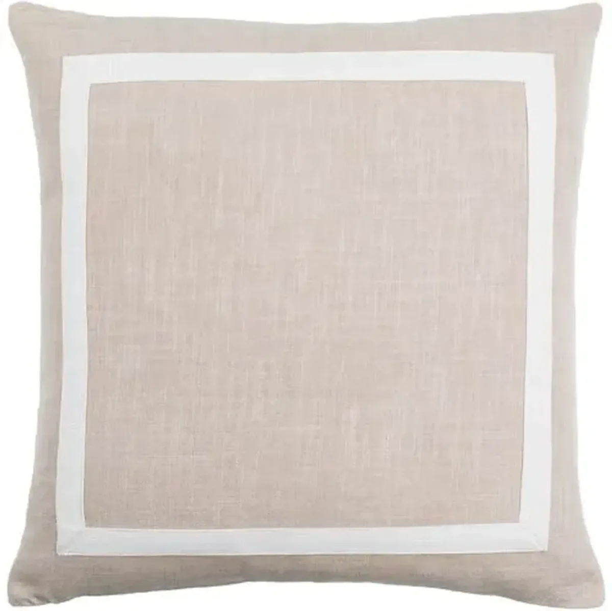 Ritzy Placed Border Pillow