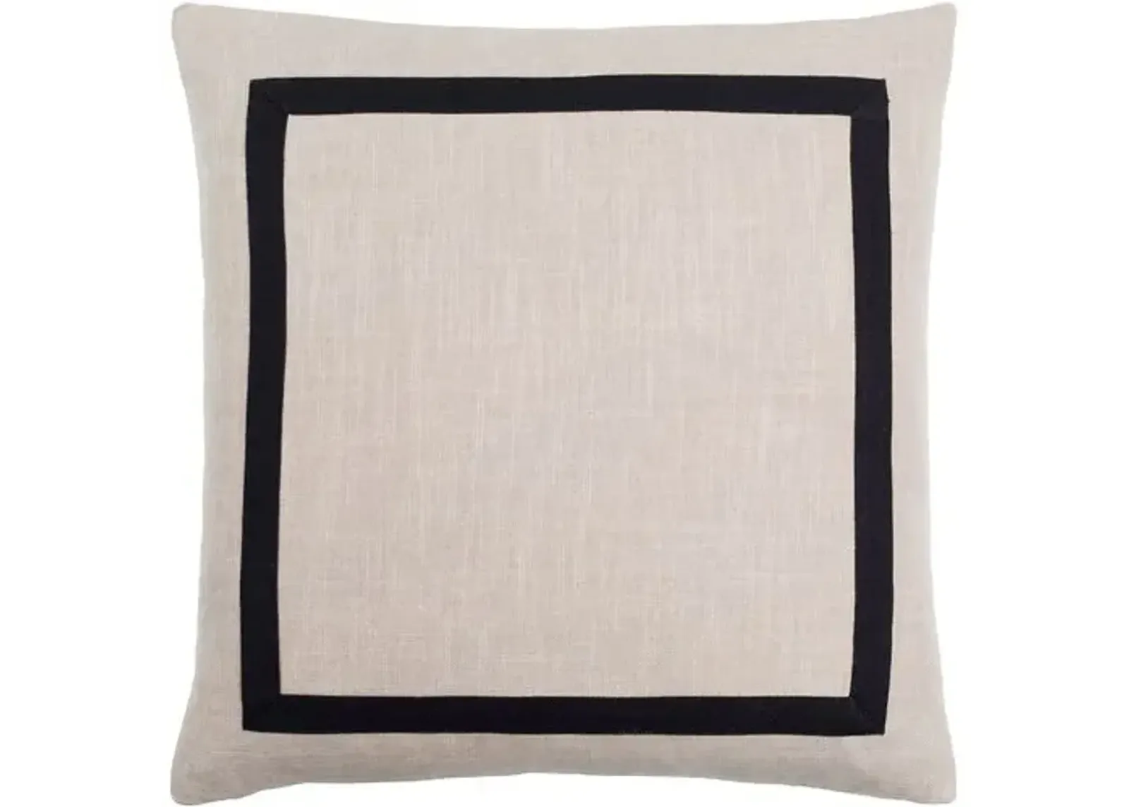 Ritzy Placed Border Pillow